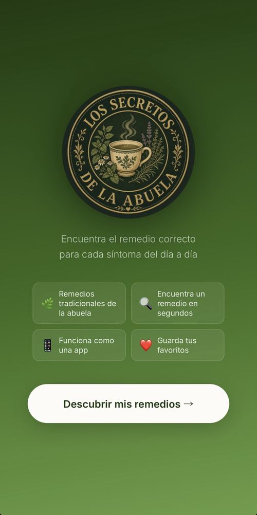 App Los Secretos de la Abuela